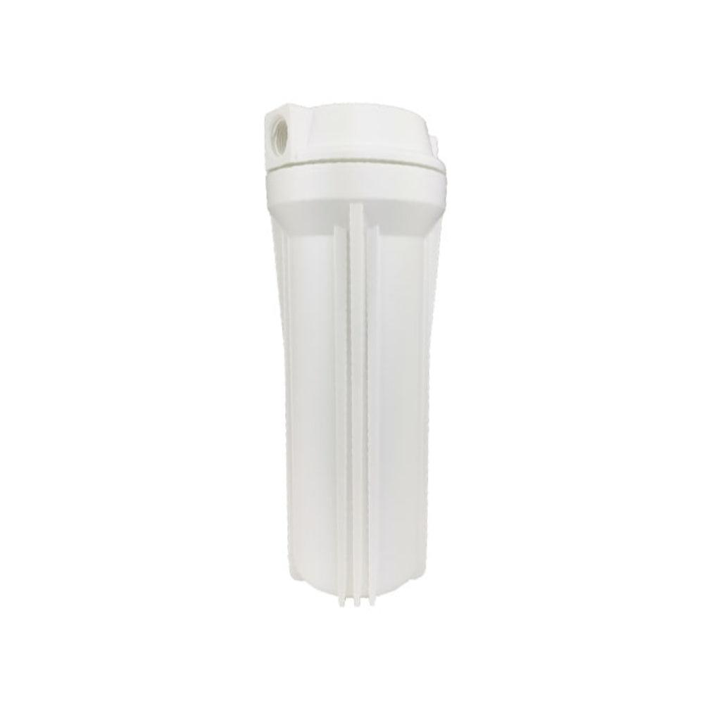 Streamline | Streamline | 10 inch Filter Housing | 1/2 inch ports | White | FH2WW-10-12 | ECA Cleaning Ltd