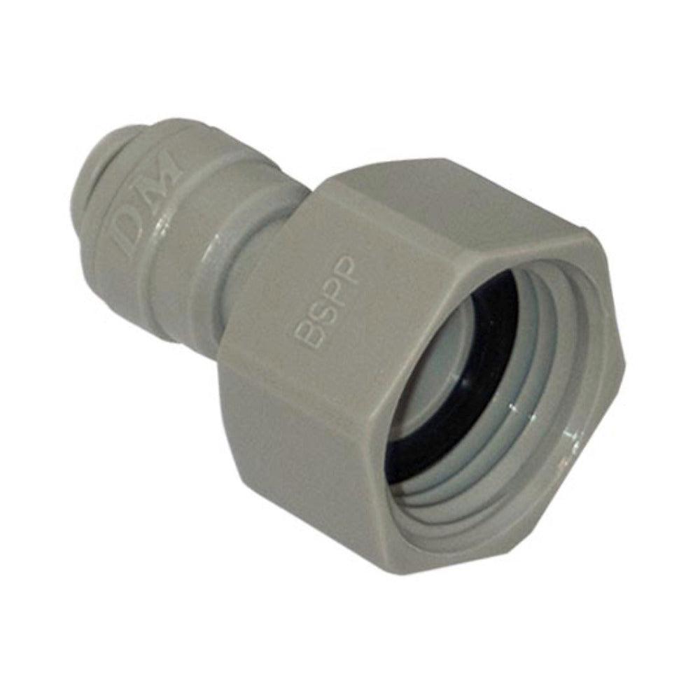 Streamline | Streamline | 1/4 inch Push Fit Adapter | CI320814S | ECA Cleaning Ltd