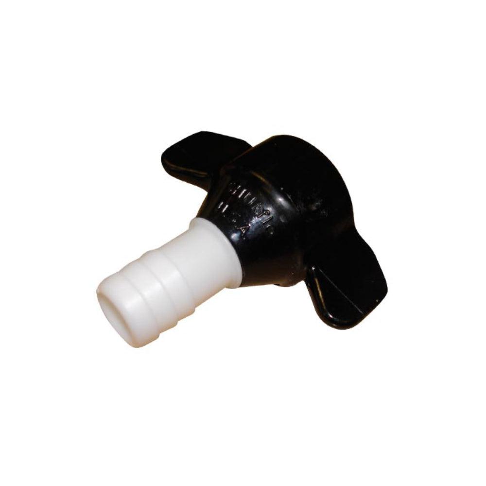 Streamline | Streamline | Shurflo Nylon Straight, 1/2 inch F x 12mm Hosetail | NSNS1212 | ECA Cleaning Ltd