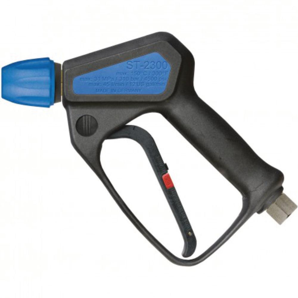 Suttner ST 2300 Trigger Gun for use with pressure washers. Fitted with Suttner's low force trigger technology, this trigger is an ideal addition to your pressure washer setup!