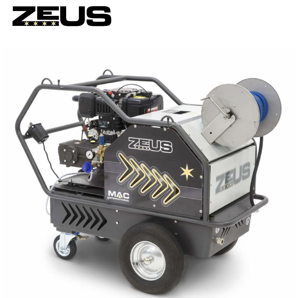 MAC International Zeus Hot Water Pressure Washer | Yanmar Diesel