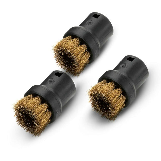 Karcher | Karcher Brass Steam Brushes | 4 Pack | 2.863-061.0 | ECA Cleaning Ltd