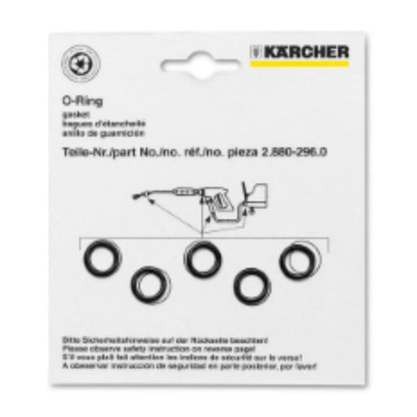 Karcher | Karcher Hose/Lance O Ring Set | 2.883-151.0 | ECA Cleaning Ltd