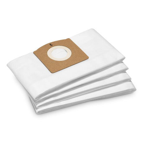 Karcher | Karcher WD1 Fleece Vacuum Bags | 4 Pack | 2.863-325.0 | ECA Cleaning Ltd
