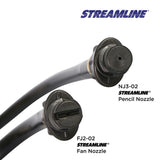 Streamline | Streamline Nozzle Pencil Jet Kit | Various | NJ3-02 | ECA Cleaning Ltd